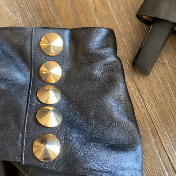 Gold hardware booties - Picture 2 of 8